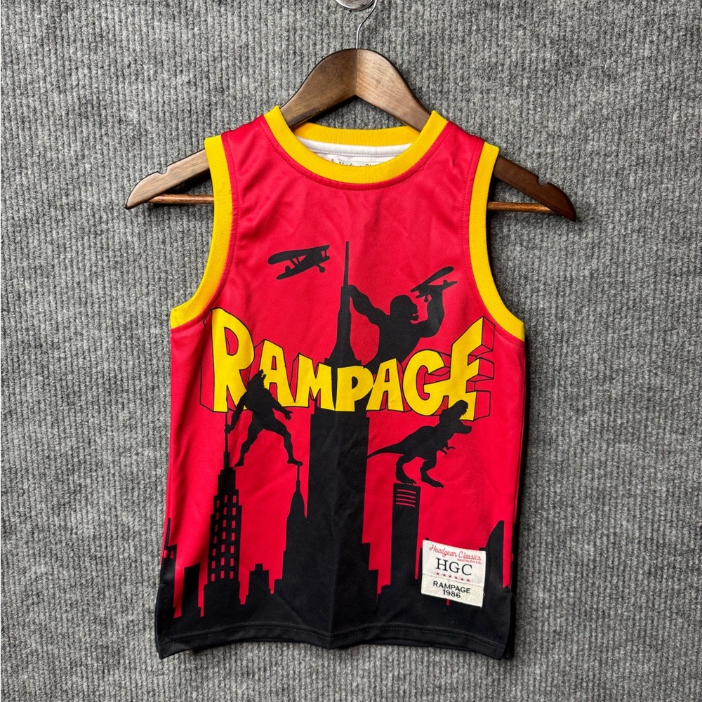 Headgear Classics Universe City‎ Kanye West Rampage Jersey Kids Size Small